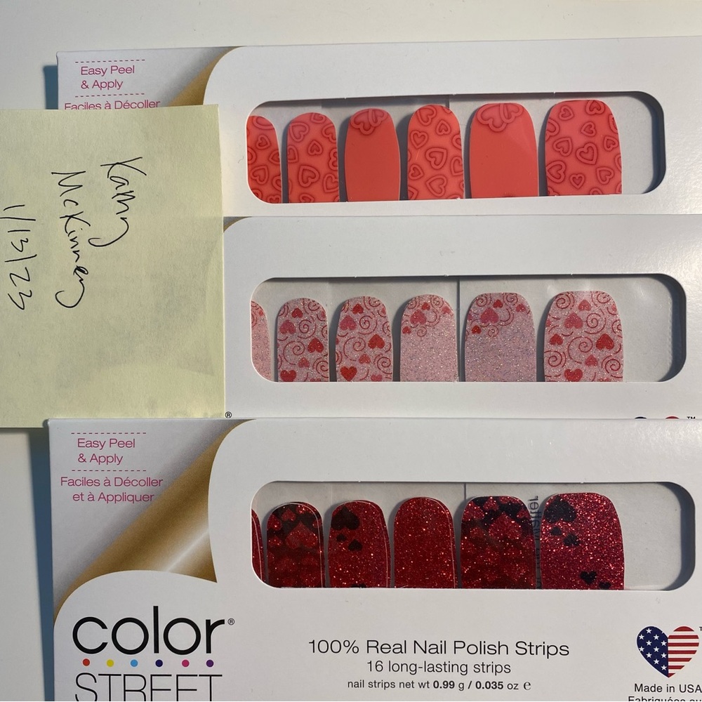 Color Street Valentine’s Bundle NIP